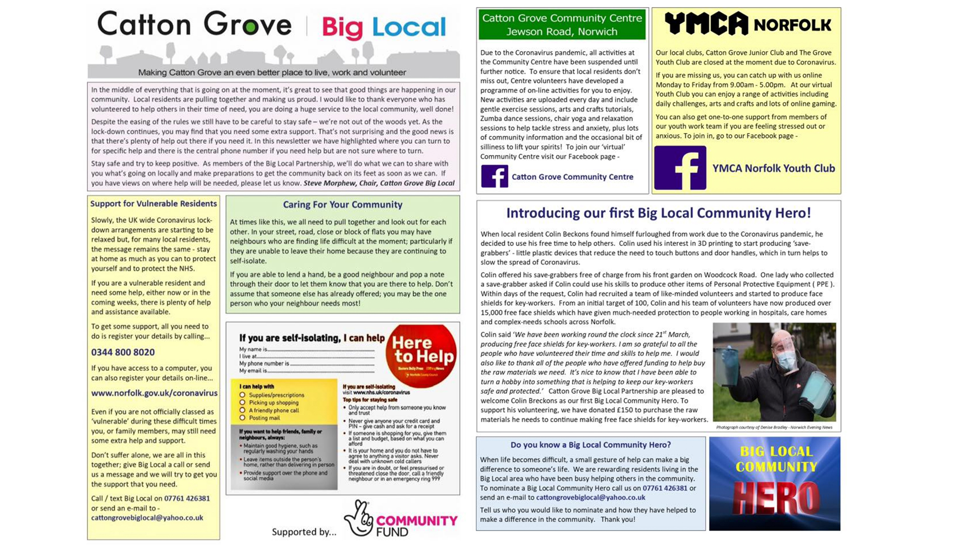 Catton Grove May 2020 Newsletter